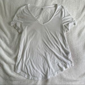 BP. White V-neck